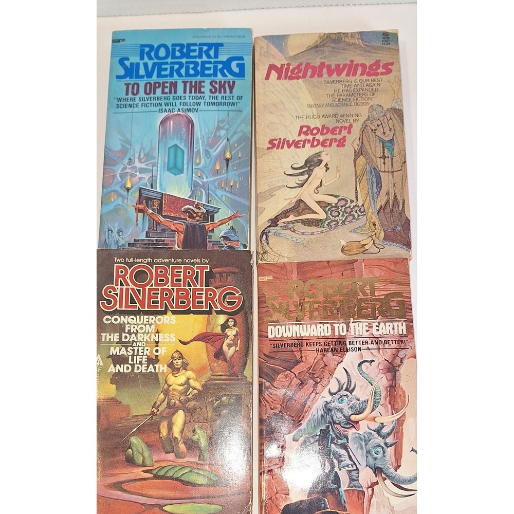 Lot of 4 vintage Robert silverware soft cover books 60s 70s
